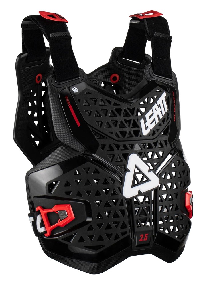 Leatt 2.5 Chest Protector – Unisex One-Size Black
