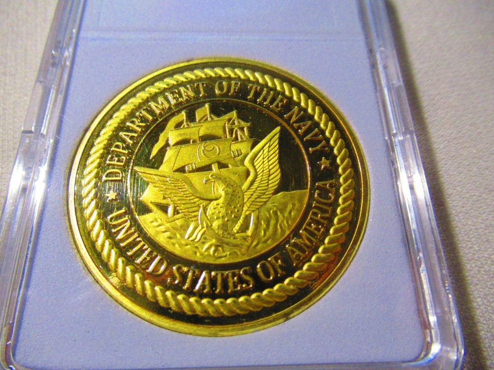 US NAVY - USS DUNCAN (FFG-10) Challenge Coin