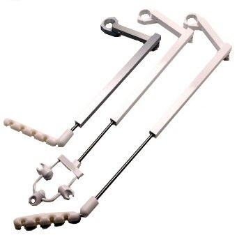 DCI Telescoping Arm w/4 Position Holder, Anodized