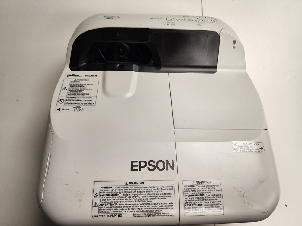 PowerLite 580 XGA 3LCD Projector