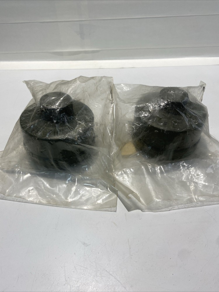 2 Postwar German Gas Mask Filters Unopened Still In Plastic