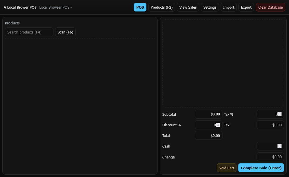 Universal POS Software System Runs on Any Operating System Inventory Management