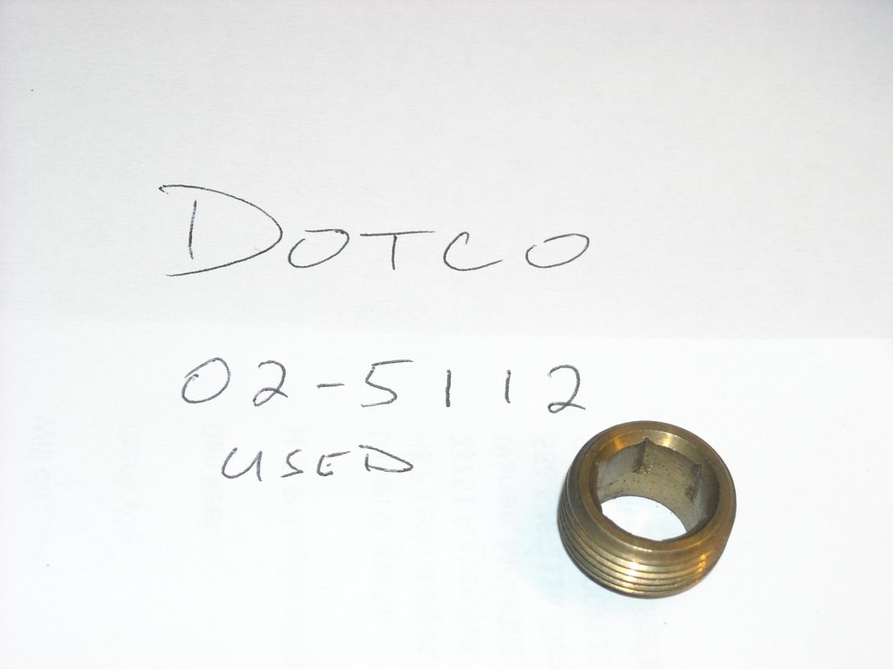 02-5112, Nozzle Governor, Dotco, Cooper Tools, Used