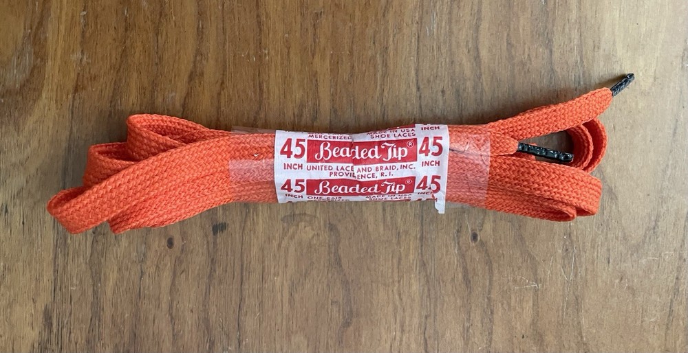 orange shoe laces 45 inch