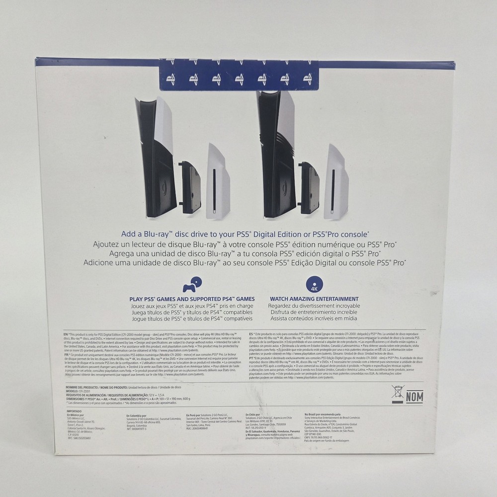 Disc Drive For PS5 Digital Edition Consoles (slim)