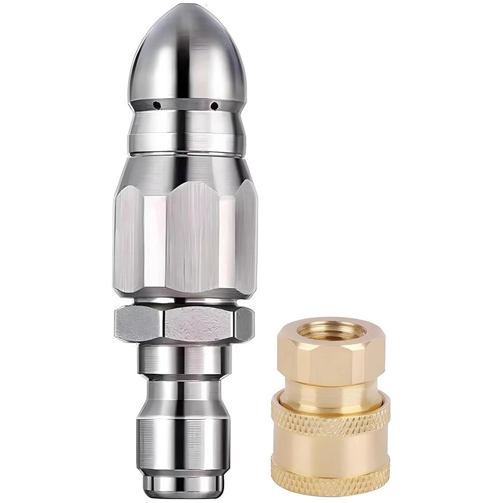 1/4" Quick Connect Stainless Nozzle Set