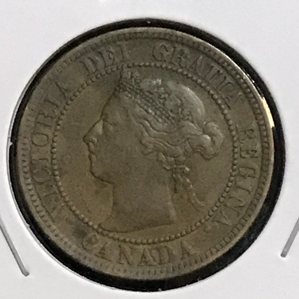 Canada Cent KM 7 Prem XF 1899