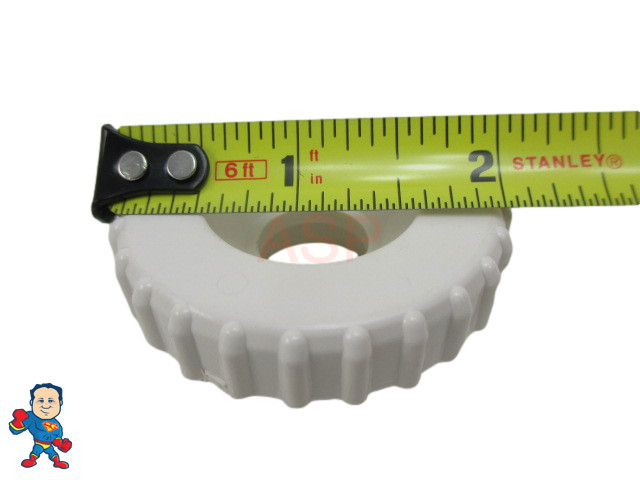 Replacement Cap & O-Ring Kit, Waterfall, 1", Diverter Valve, White