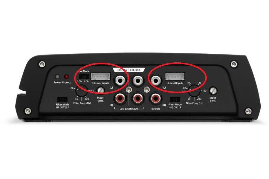 5-Pin Speaker High Level Input Plug Harness Connector JENSEN