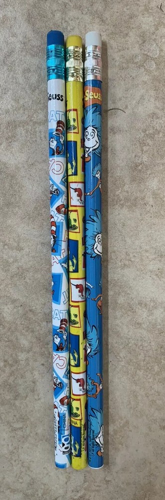 Dr. Seuss Pencil Assortment (3 Total)