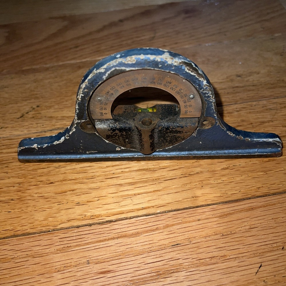 Vintage Antique Protractor Early 🇺🇸 Parts Missing