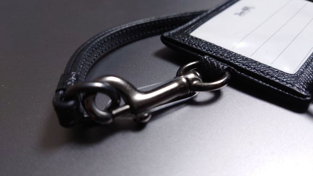 COACH Id Lanyard Black 25689