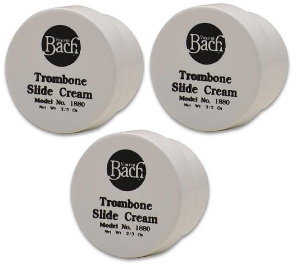 Bach Trombone Slide Cream 1880 1/2 OZ 3 Pack