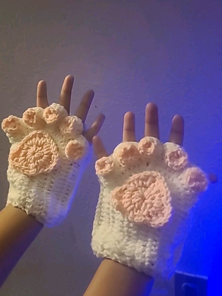 Knitting Fingerless Glove
