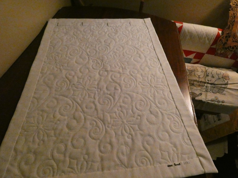 Polar Bear & Deer Handmade Quilt Panel Wall Hanging