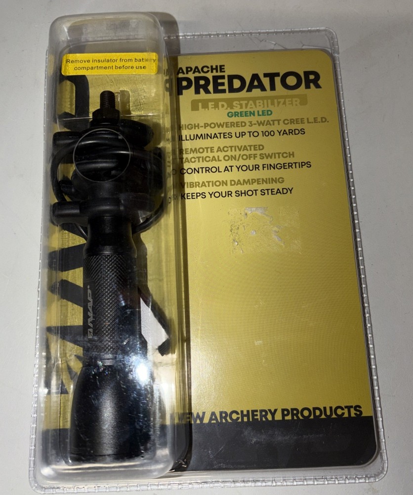 NAP Apache Predator Stabilizer Green LED Light with Pressure Switch