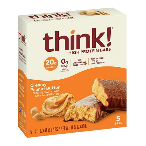 Think Thin High Protein Bars Creamy Peanut Butter