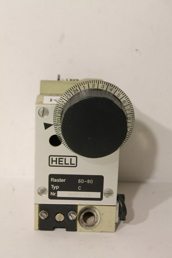 Hell engraving 60-80 Raster head Typ C