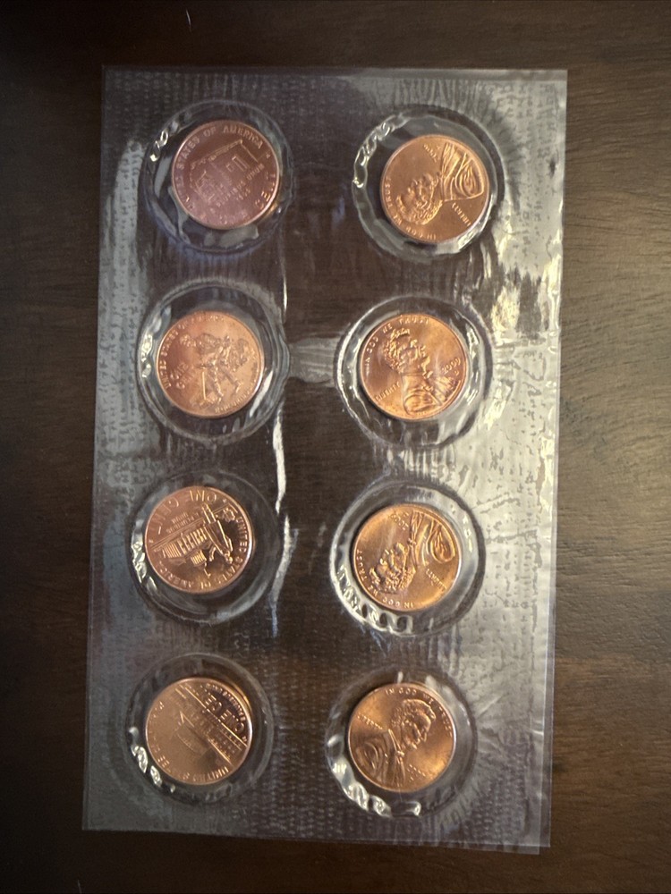 2009 Lincoln Bicentennial Uncirculated Cent 8-Piece Set