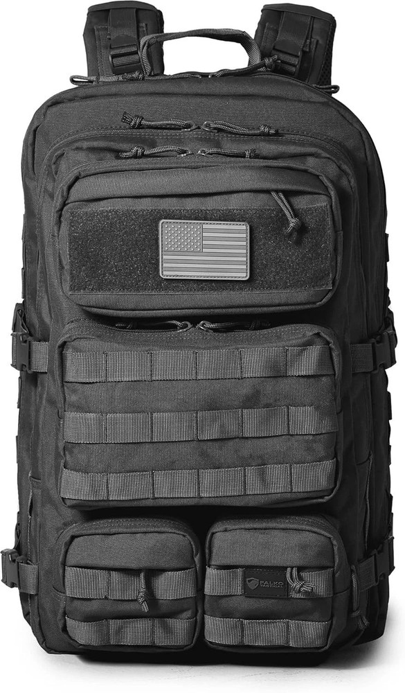 Heavy-Duty 50L Tactical Backpack - Adjustable Straps & Maximum Storage Capacity