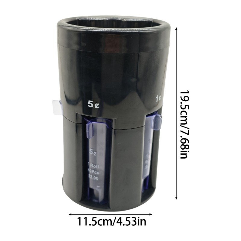 Automatic Coin Sorter and Counter For Quick Spare Change Management Machine Tool