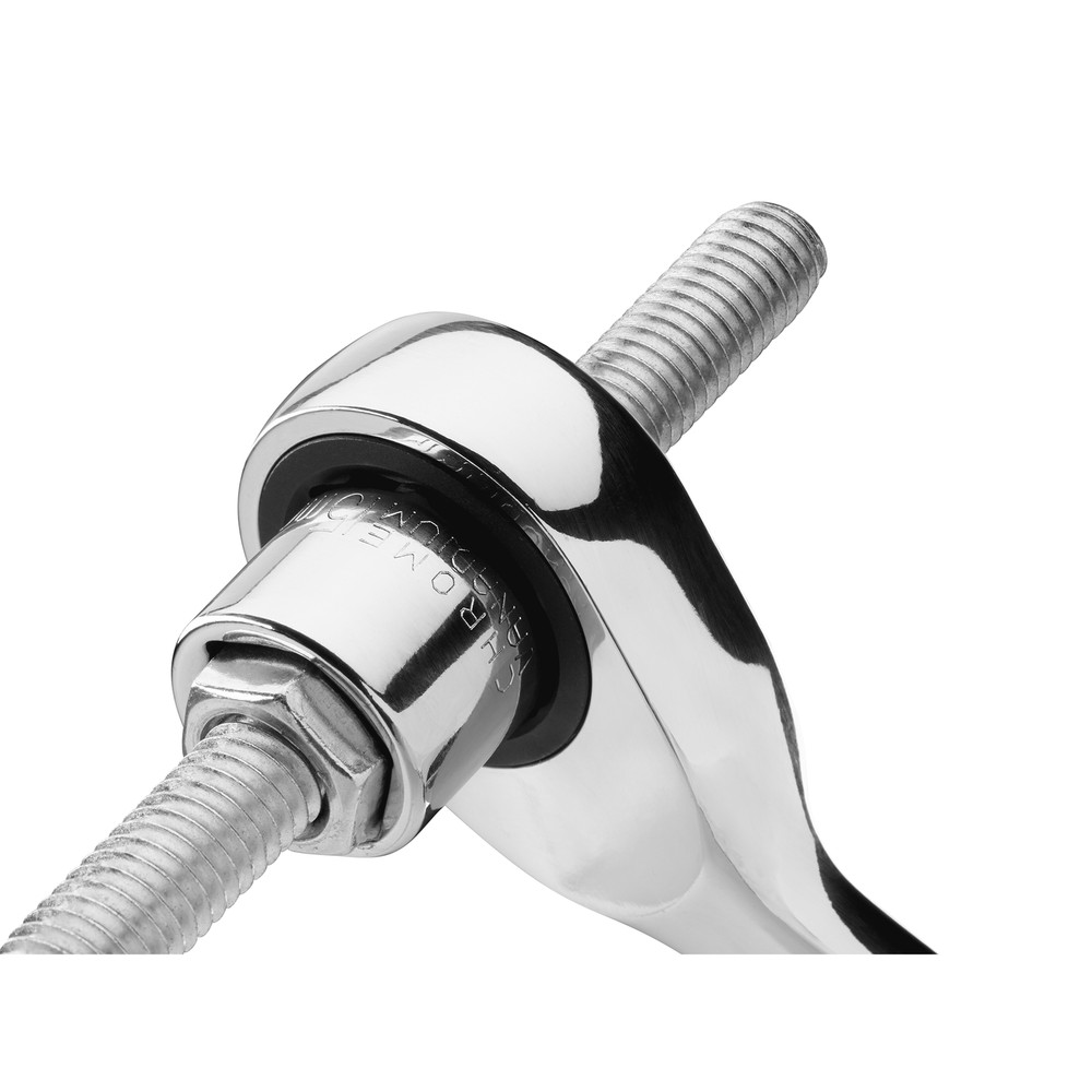 HART 16-Piece 3/8-inch Drive Pass-Thru Socket Set, Chrome