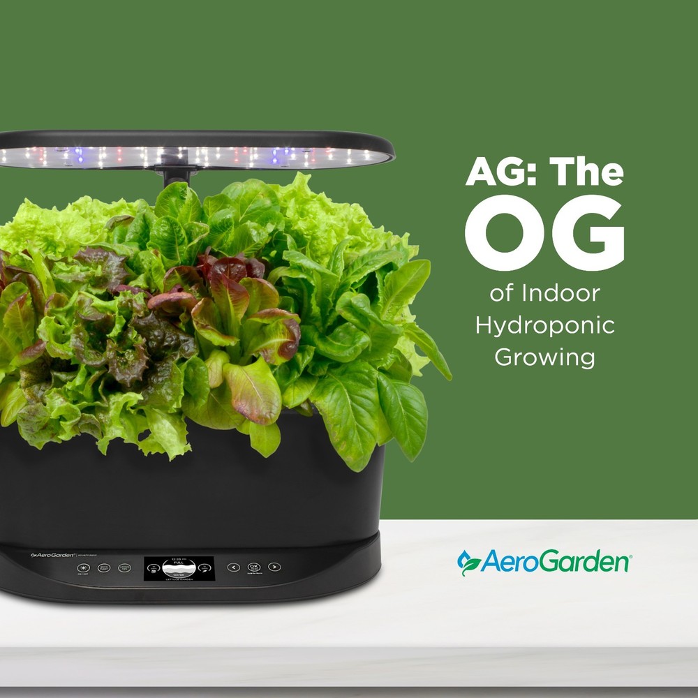 AeroGarden Bounty Basic Black