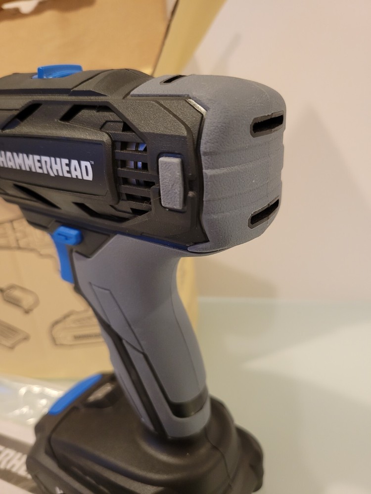Hammerhead 20v 3/8" Drill/ Driver Kit Model:hcdd201 EUC
