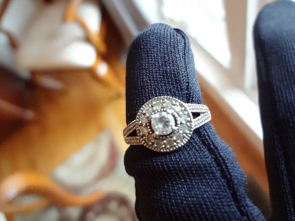 #61--VINTAGE ATI STERLING SILVER RING--925--SIZE-6--