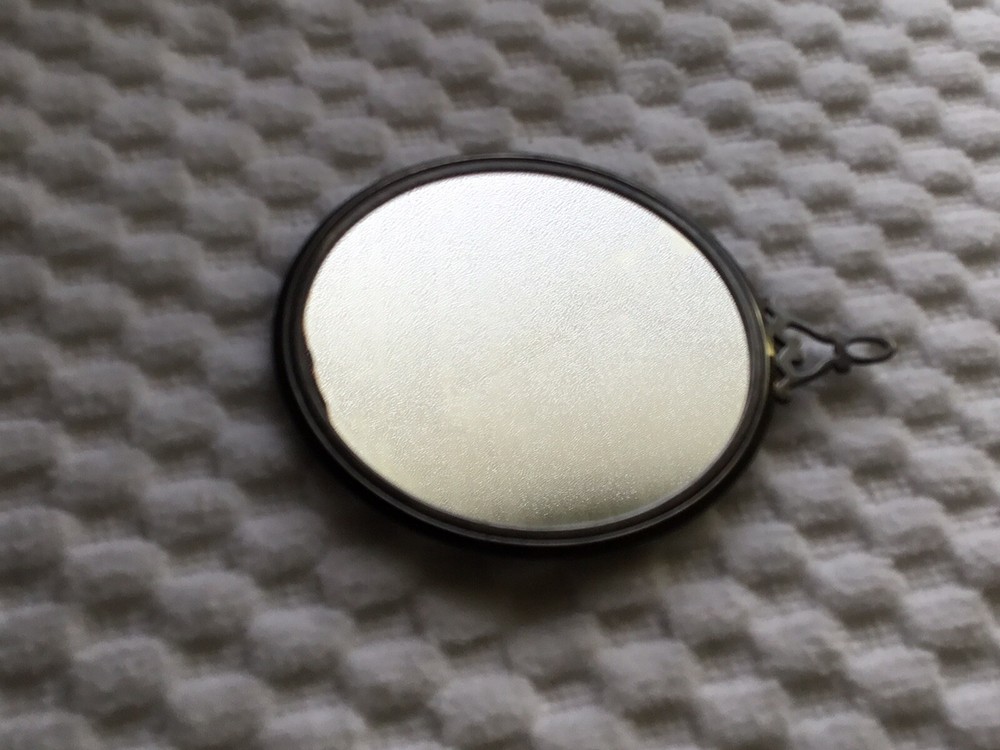 VINTAGE WEBSTER STERLING SILVER NOVELTY MIRROR SMALL HANDLE