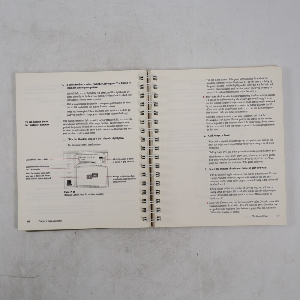 Vintage 1988 Lot Macintosh Utilities User's Guide & System Software User's Guide