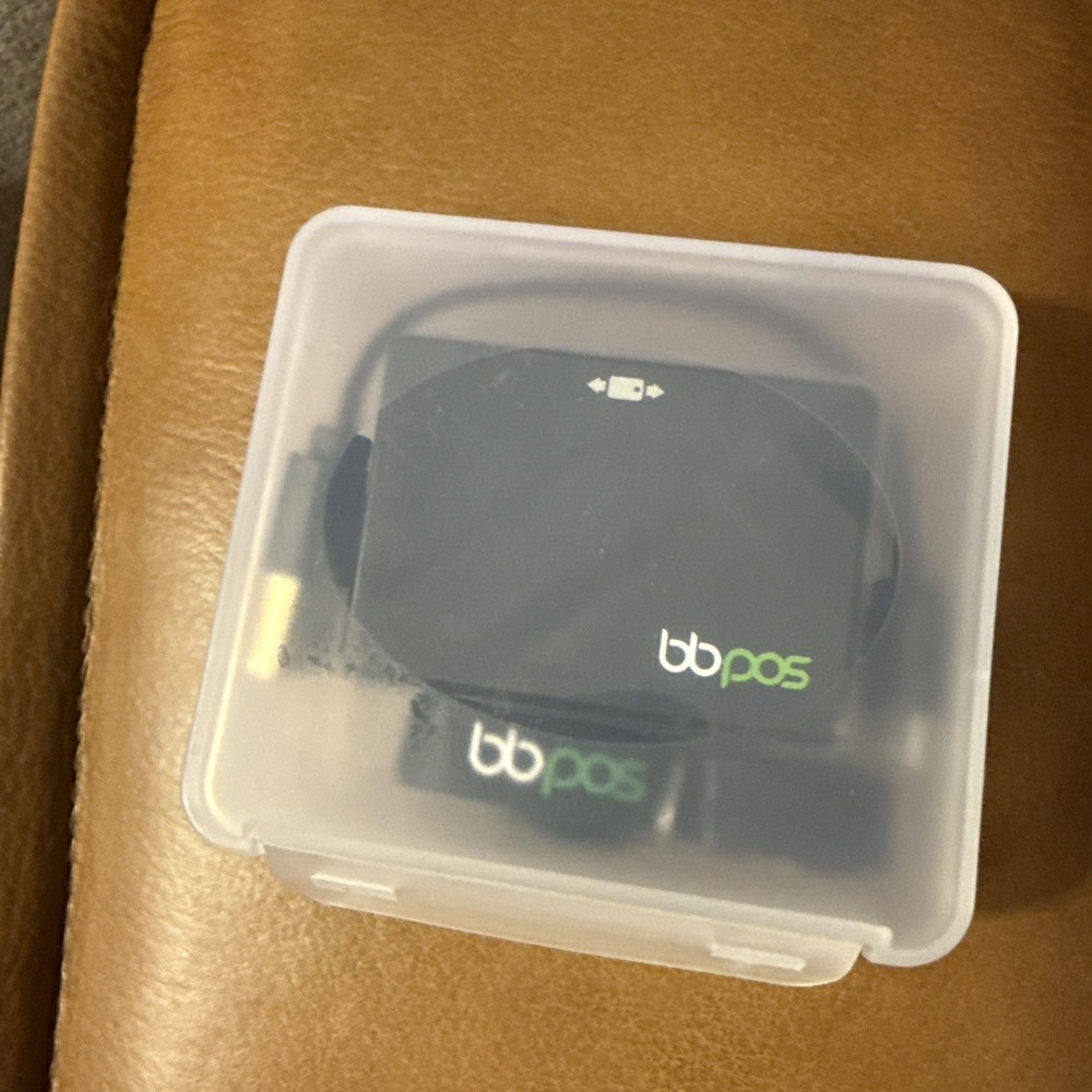 BBPOS Chipper 2X BT Mobile Card Reader Black CHB22 Bluetooth POS with Case+
