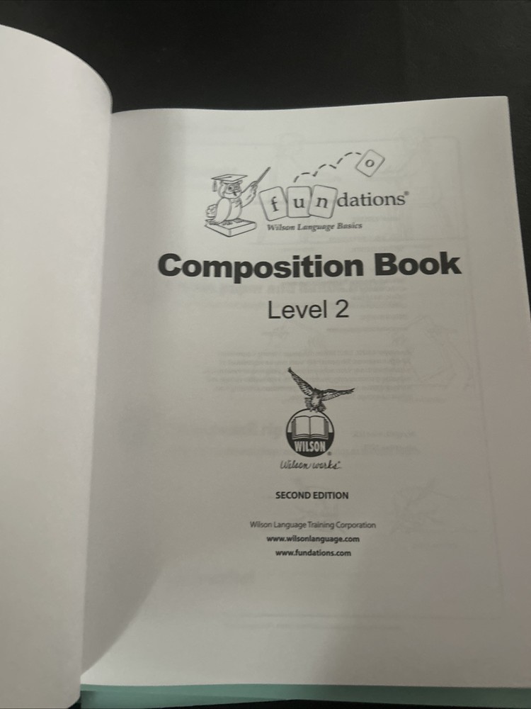 Fundations New Student Notebooks& Composition Books