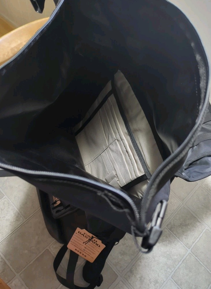 Cold Bastard Dry Pack Waterproof Backpack Black Large