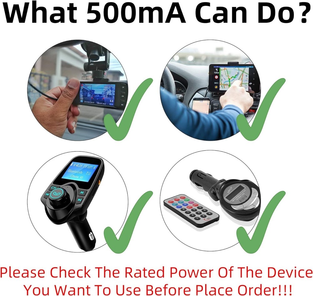 Universal AC to DC Car Cigarette Lighter Socket Adapter Converter Power Inverter