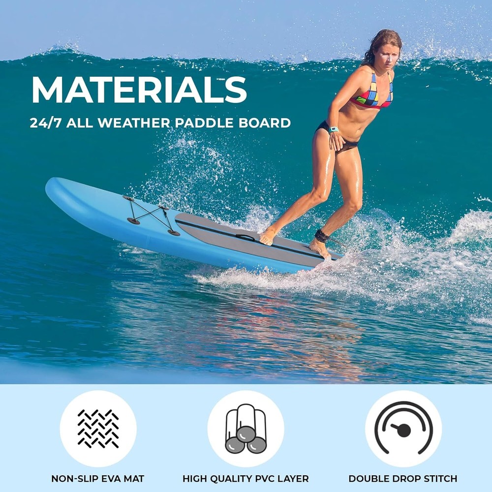 Inflatable Stand Up Paddle Board Sup Surfboard with Paddle Accessory 11FT/12FT