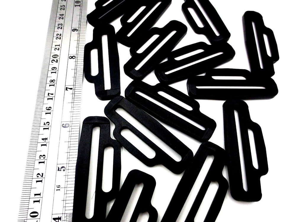 Fits 2" & 1" Wide Straps, Durable Plastic Fastener For Webbing Straps