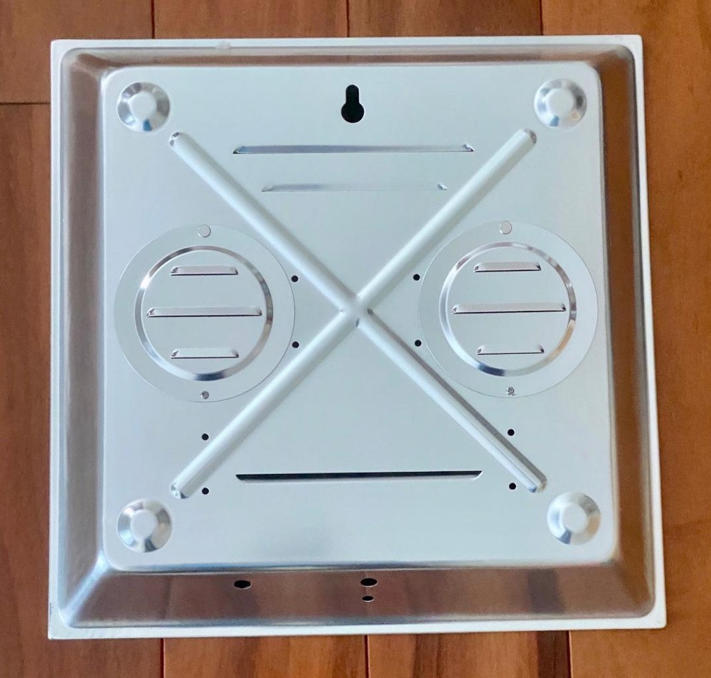 NEW Pam Style Clock Square Can with Back Door Covers