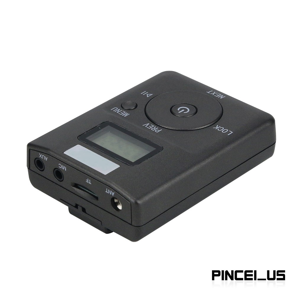 HRD-831 FM Transmitter Broadcast w/ Mic 500M Transmitting Support TF Card Micro