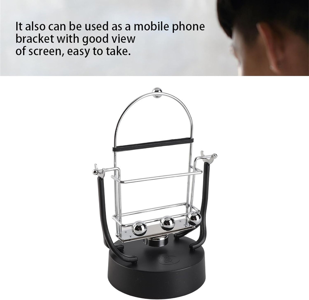 Automatic Phone Swing Motion Device, Metal and Plastic Construction, 20X11X11Cm,