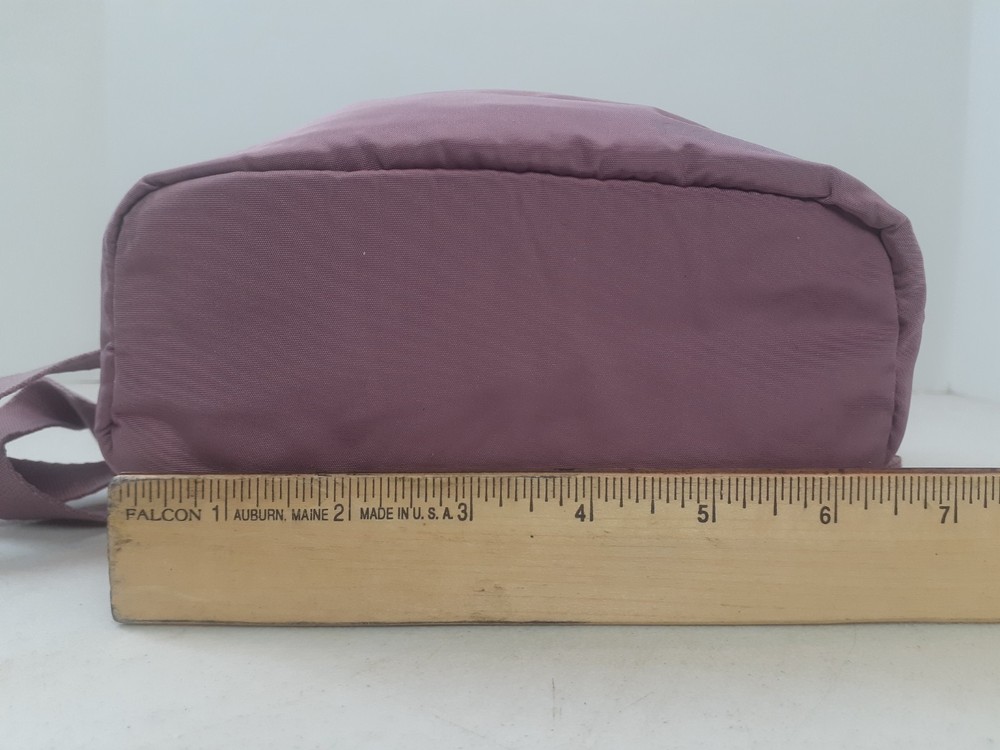 Reebok Mini Backpack Purse Adjustable Nylon Lavender 8x6.5x3 with Handle 426