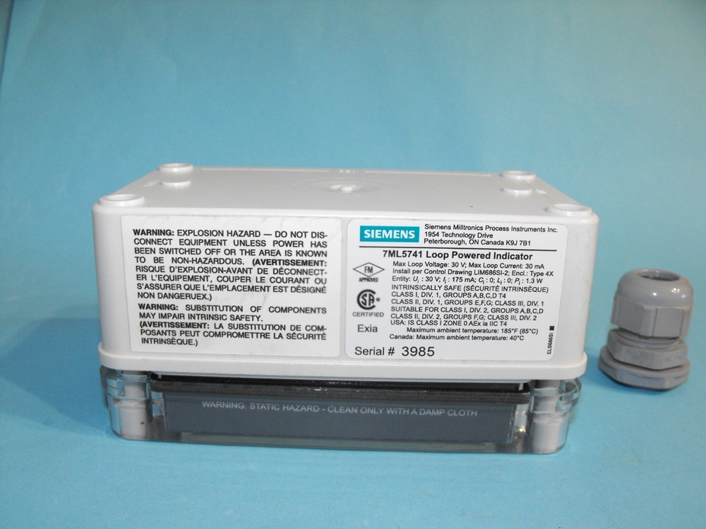 Siemens 7ML5741.SITRANS RD100.Loop-Powered Indicator 7ML5741.NEW