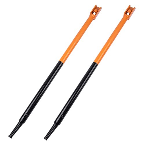 Winch Bar Combination Winch Bars with Square Head for 2 Pack Black & Orange