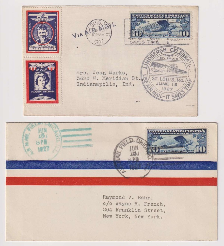 E4668: (10) US #C10 FDC, Cachets; Brookman: $1350