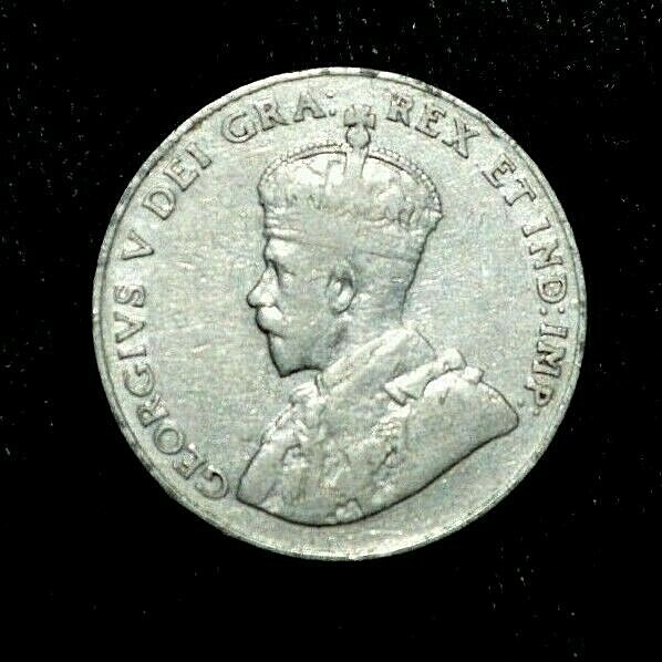 1933 Canada 5 Cent Coin
