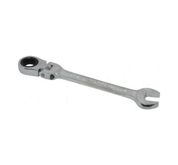 PARAMONT 5/8" LOCKING FLEX HEAD CHROME RATCHETING COMBINATION WRENCH-CR-V-BIN 3
