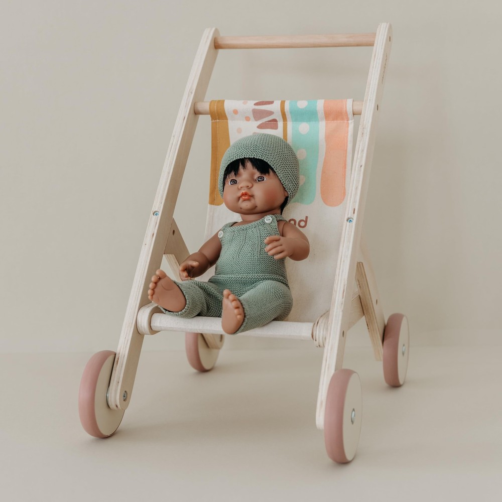 Doll 15'' Hispanic Boy (Polybag) - Made in Spain, Anatomically Correct,