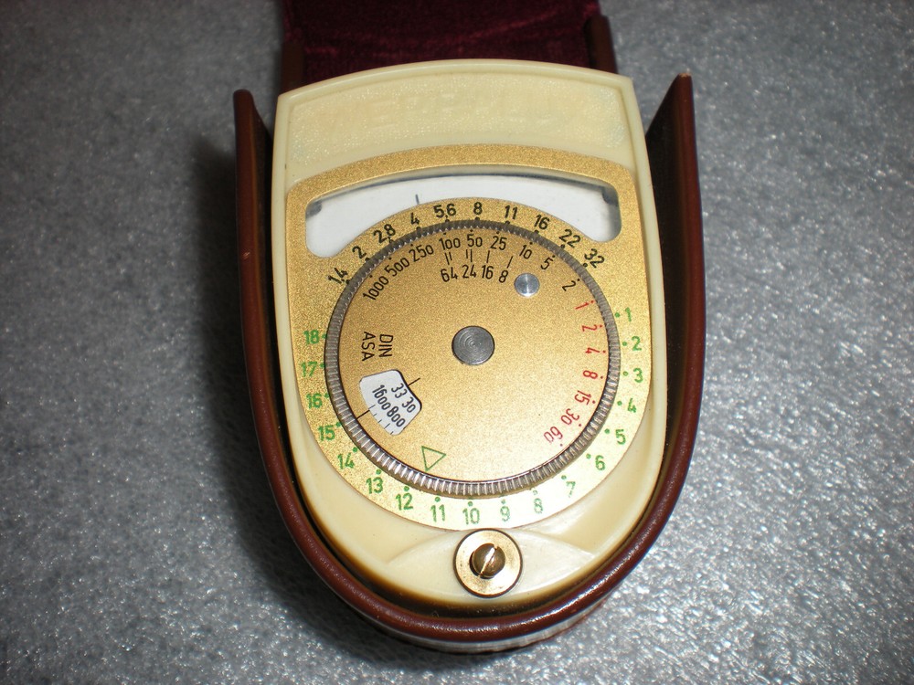 Werralux Vintage Handheld Exposure Meter ASIS UNTESTED