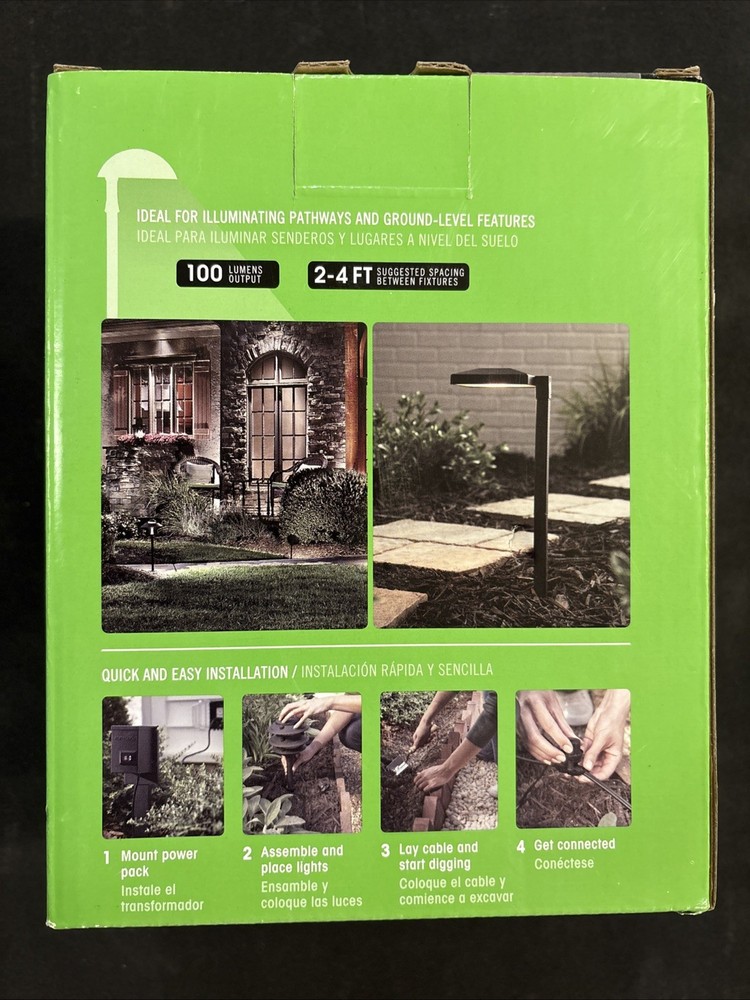 Portfolio Landscape Path Light LED Black Finish