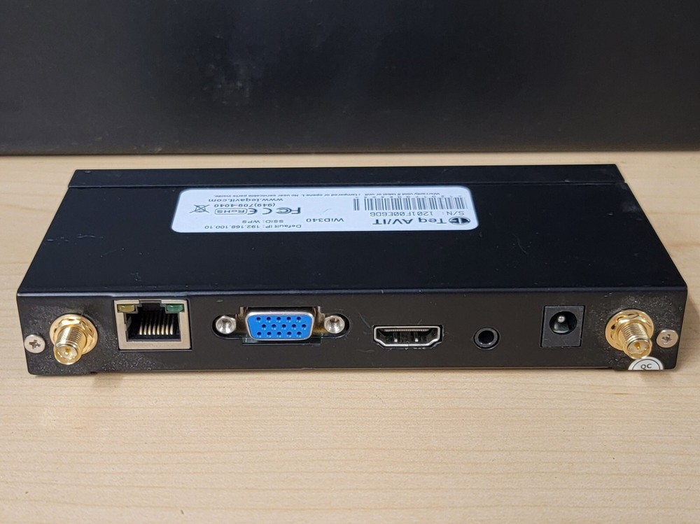 Teq AV/IT WiD340 | Wireless Device Presentation System